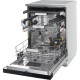 Whirlpool W7F HP43 X Ελεύθερο Πλυντήριο Πιάτων για 15 Σερβίτσια PowerClean Pro Π60xY85εκ. Inox